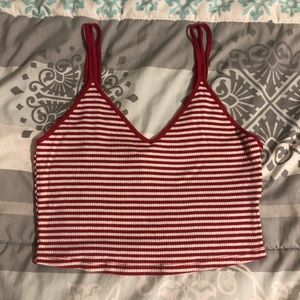 Stripped crop top